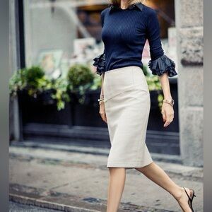 John Galliano Denim Skirt